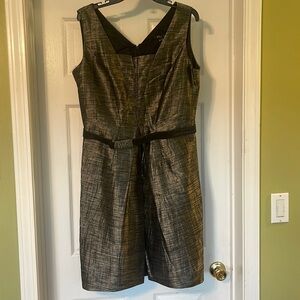 73% Linen Cocktail dress by Etcetera Size 14
